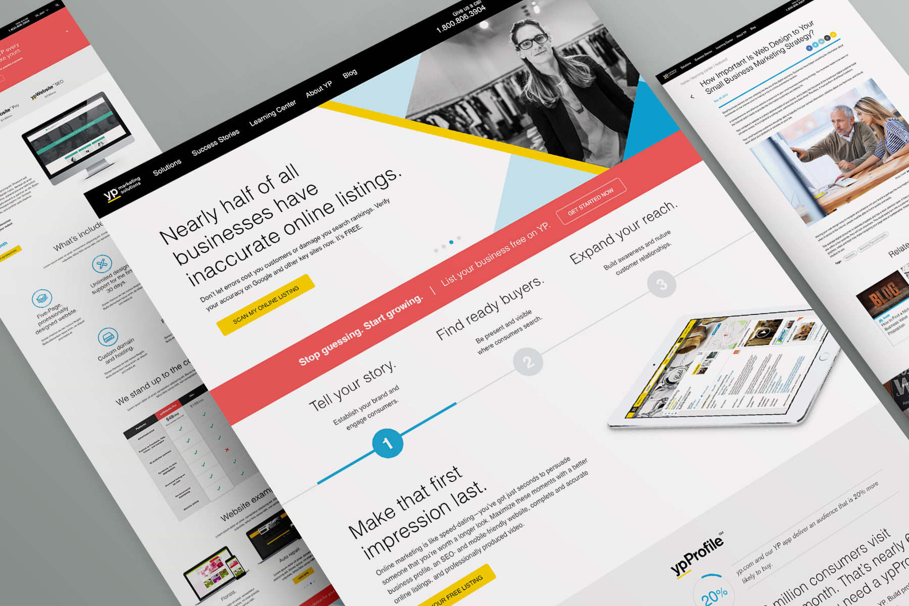 Yellow Pages redesign